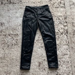 Express Faux Leather High Waisted Pants
